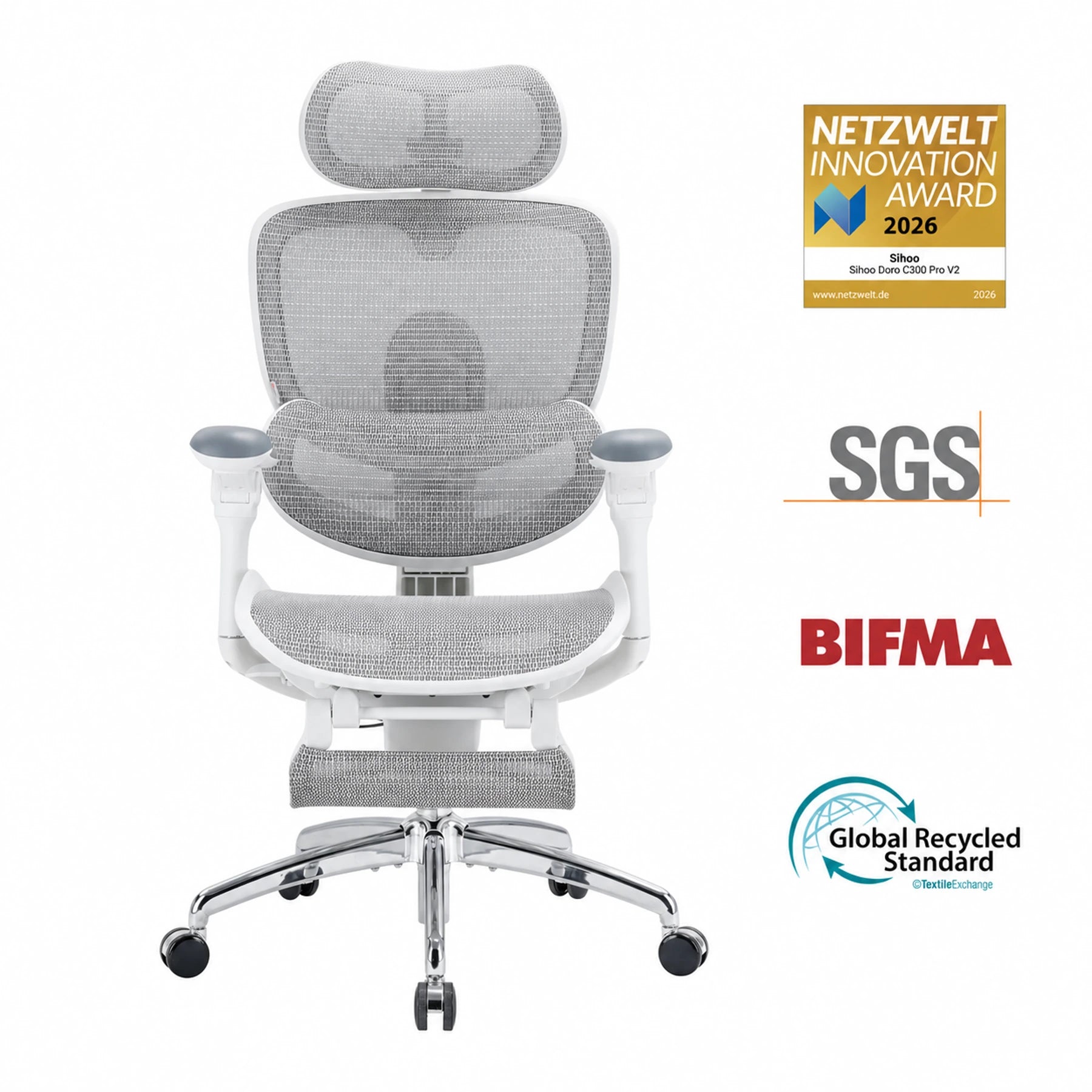 Doro C300 Pro V2 Adaptive Ergonomic Chair – EU Sihoo official Shop