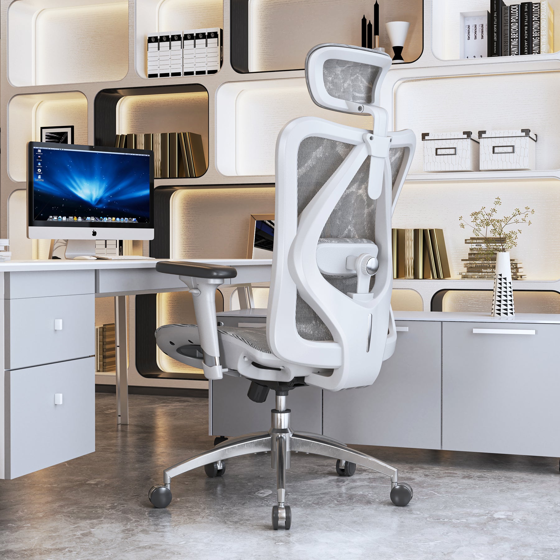 Sihoo M57 Full Mesh atmabable Office Chair für sitzende Lebensstil