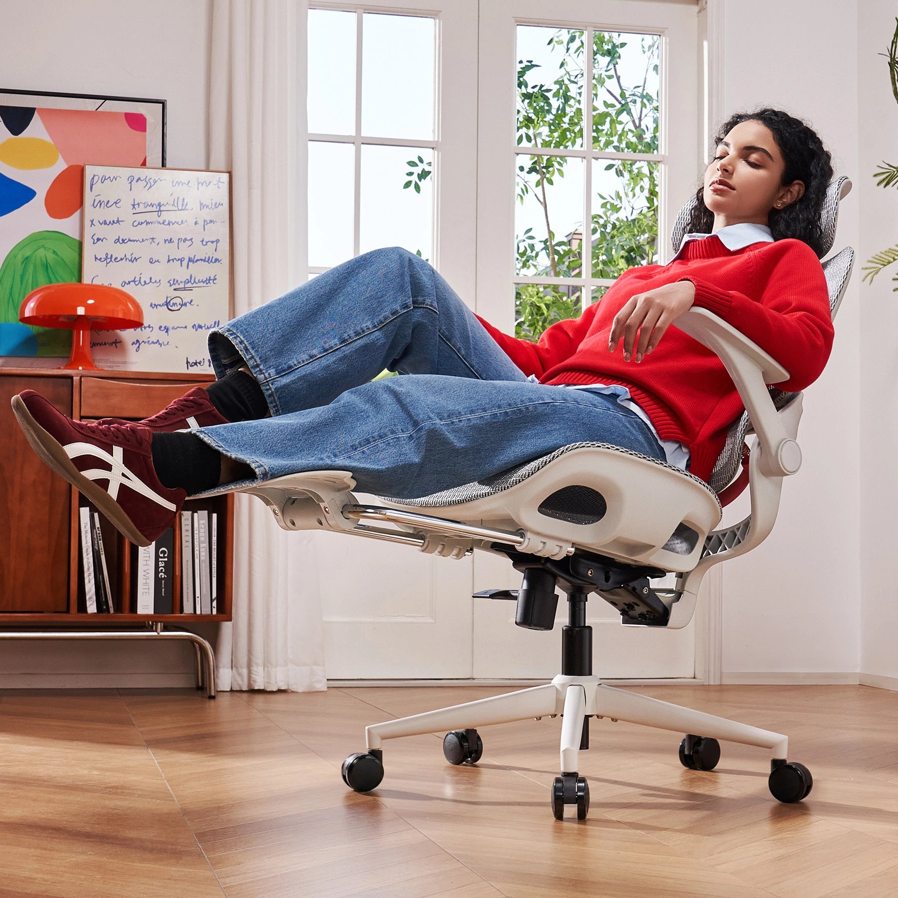 Cadeira de escritório ergonômica Sihoo B100