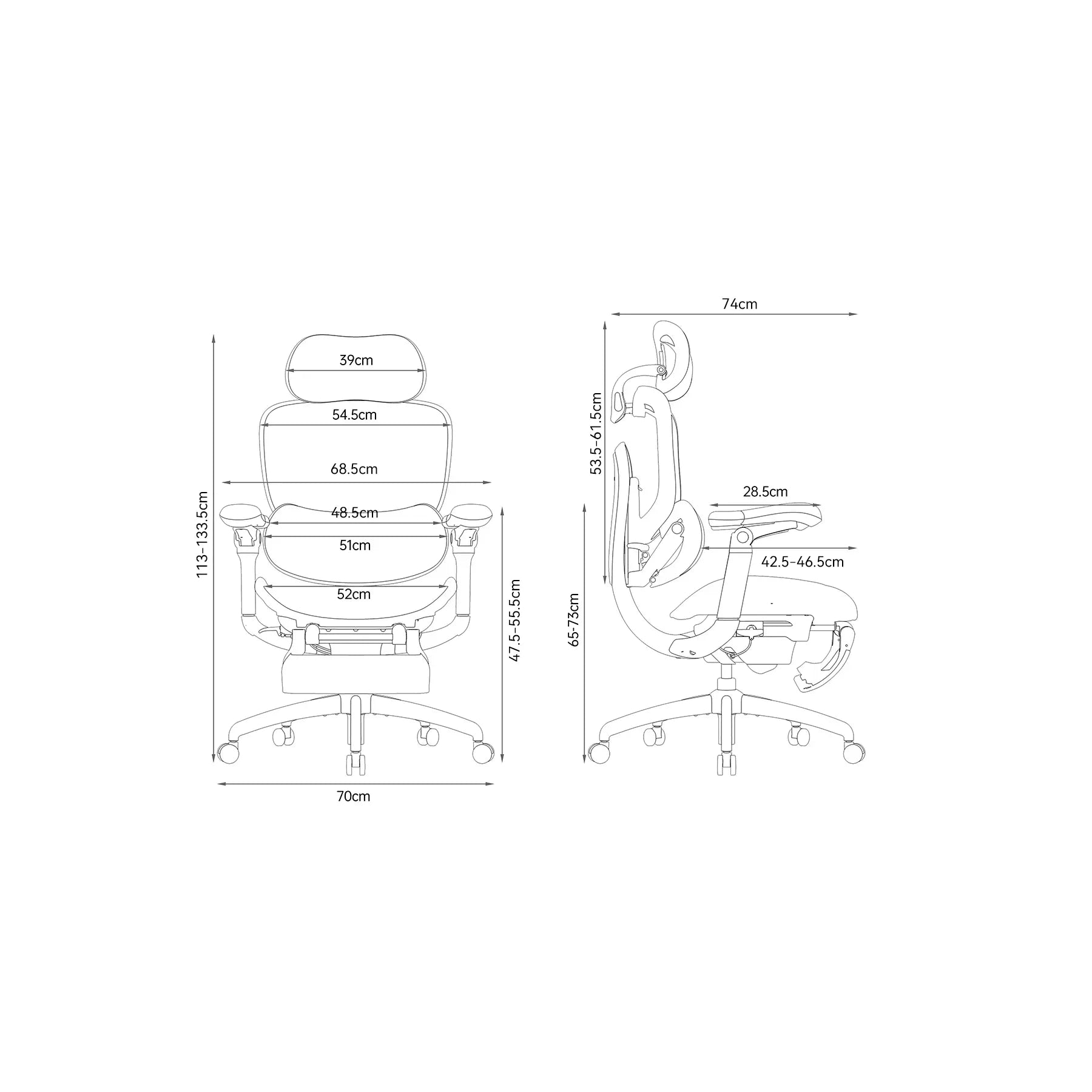 Zoomed product specification